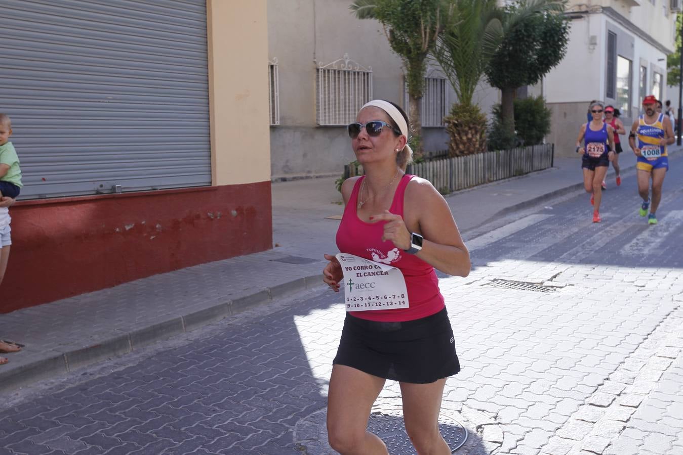 Manuel Santiago y Claudia Estévez se sobreponen al calor en Dúrcal