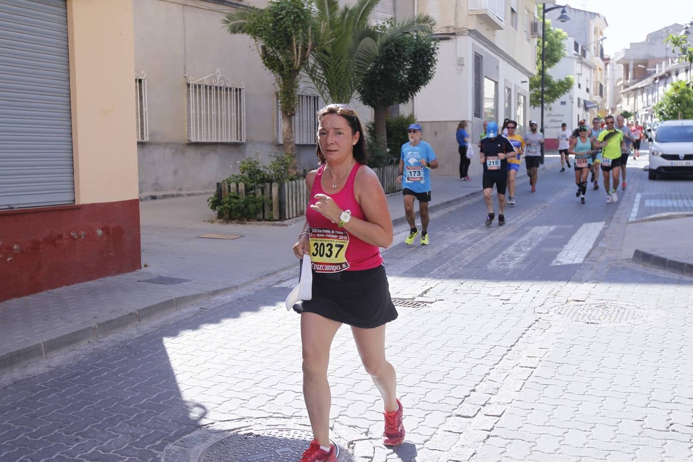 Manuel Santiago y Claudia Estévez se sobreponen al calor en Dúrcal