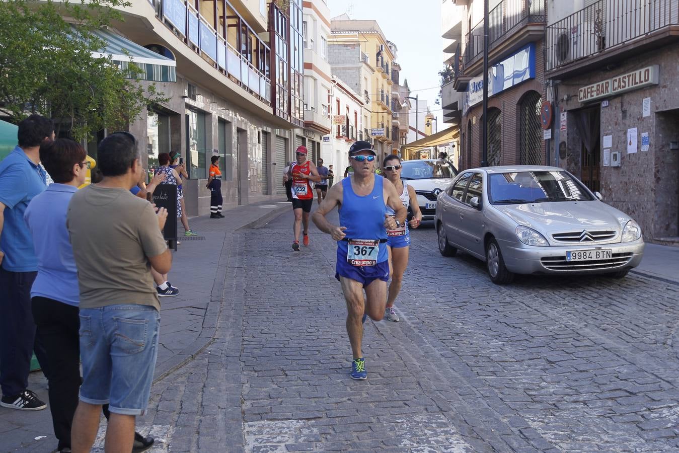 Manuel Santiago y Claudia Estévez se sobreponen al calor en Dúrcal