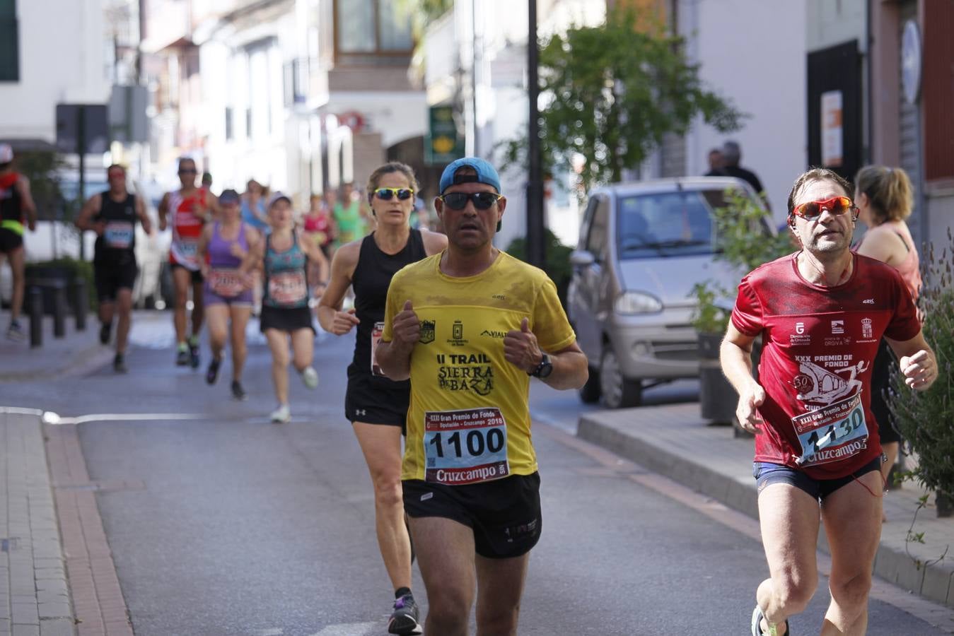 Manuel Santiago y Claudia Estévez se sobreponen al calor en Dúrcal