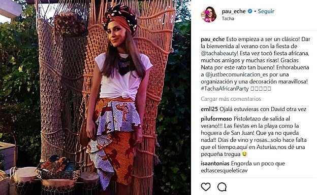 La peculiar forma de Paula Echevarría de recibir al verano