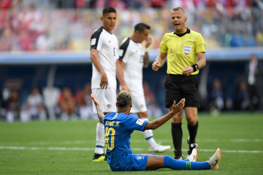 Fotos: Brasil - Costa Rica, en imágenes