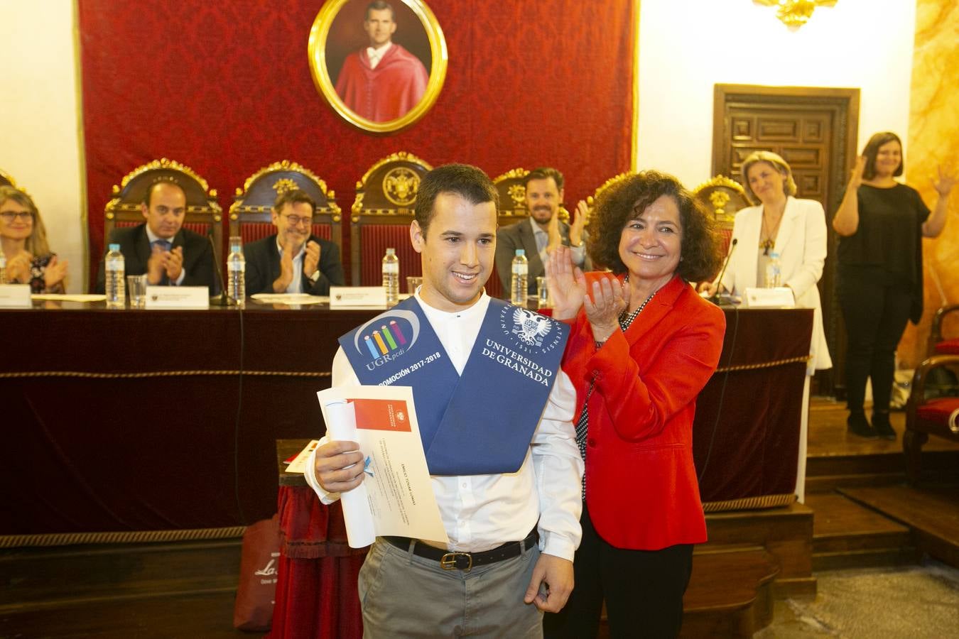 La Facultad de Derecho acoge el acto de graduación del primer diploma de inclusión social y laboral de estas características en la Universidad granadina