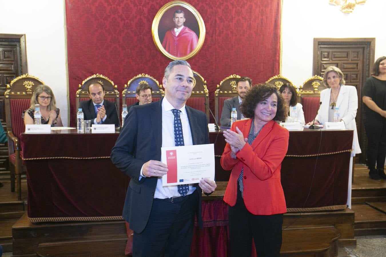 La Facultad de Derecho acoge el acto de graduación del primer diploma de inclusión social y laboral de estas características en la Universidad granadina