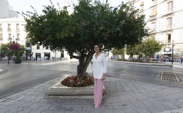 María Dolores de Cospedal ha visitado Granada hoy.