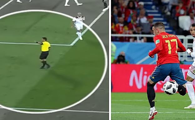 El detalle del segundo gol de España en el que nadie se fijó: fue ilegal y no por fuera de juego