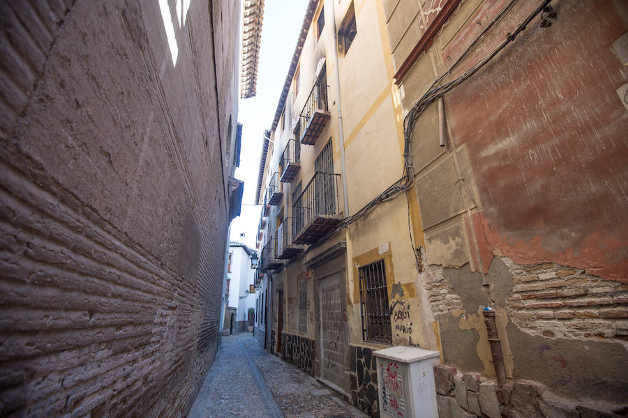 Edificio en ruinas de calle Santa Ana número 6.