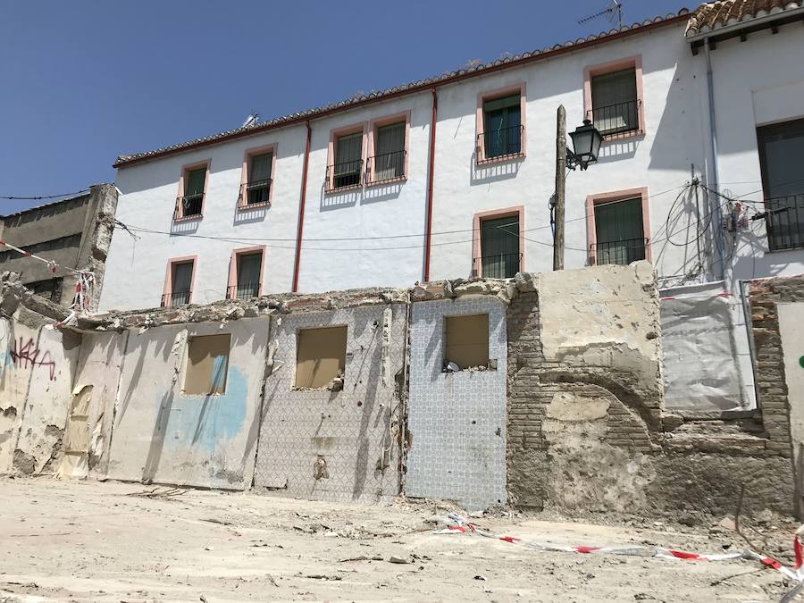 Inmueble en ruinas de Alamillos de San Cecilio número 6.