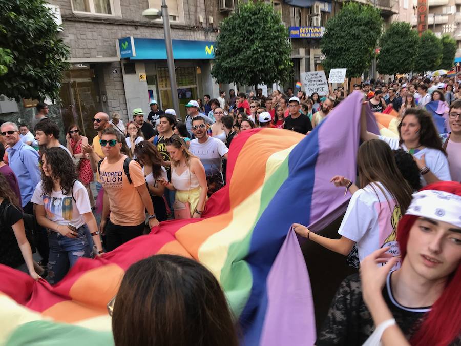 La marcha por el Orgullo LGTBIQ+ recorre las calles de la ciudad