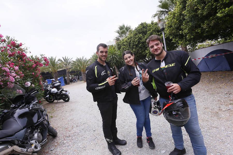 Concentración de motos de la Peña Motera el Incerso en la Costa