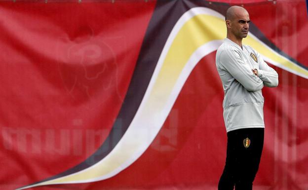 Roberto Martíenz, seleccionador de Bélgica. 