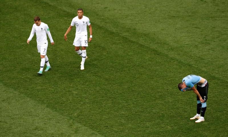 Fotos: Francia - Uruguay, en imágenes