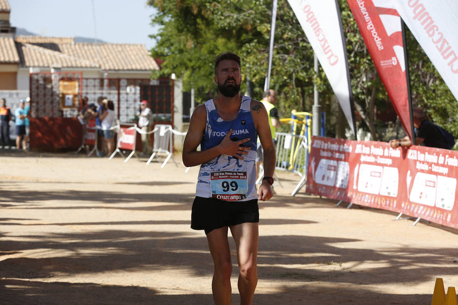 Juan Pérez y Petersson se llevan la victoria en Gójar, en una carrera que ha reunido a más de 700 corredores