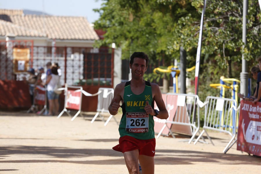 Juan Pérez y Petersson se llevan la victoria en Gójar, en una carrera que ha reunido a más de 700 corredores