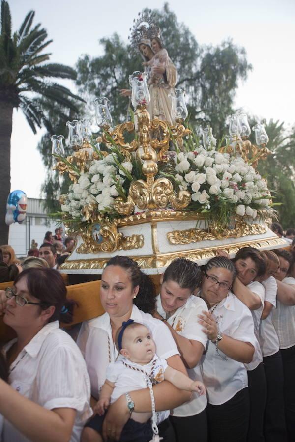 Celbración del día de la Virgen del carmen en Motril