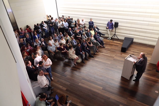 Se conservará «para siempre» y de manera «definitiva» en esta ciudad, según ha destacado el ministro de Cultura y Deporte, José Guirao