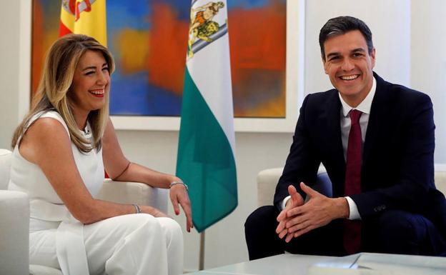 Las peticiones de Susana Díaz para Granada en la reunión con Pedro Sánchez