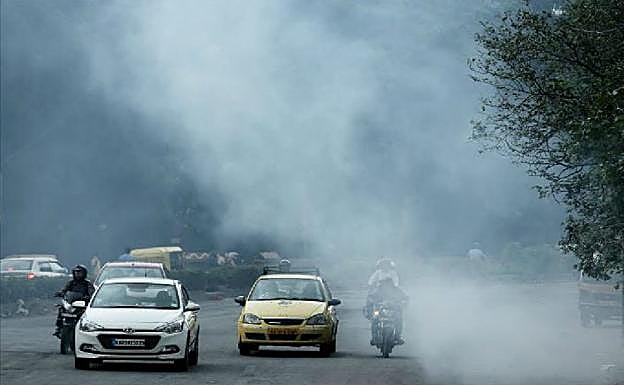 Contaminación por CO2 