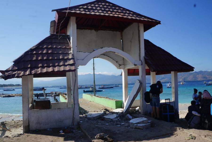 Un joven de Las Gabias vivió desde una isla de Indonesia el terremoto que asoló Lombokl y dejó un centenar de víctimas mortales