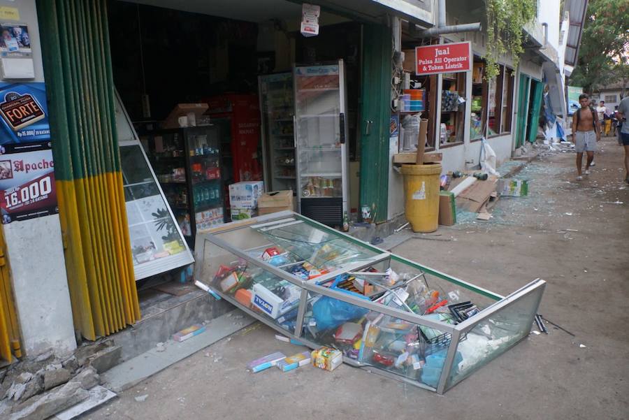 Un joven de Las Gabias vivió desde una isla de Indonesia el terremoto que asoló Lombokl y dejó un centenar de víctimas mortales