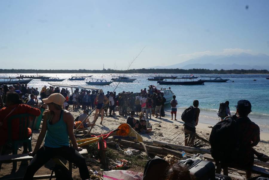 Un joven de Las Gabias vivió desde una isla de Indonesia el terremoto que asoló Lombokl y dejó un centenar de víctimas mortales