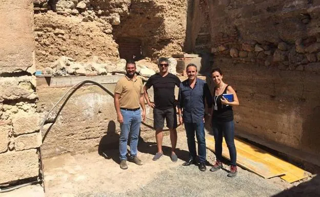 Destinan 30.000 euros a restaurar un tramo de la muralla Norte de la Alcazaba