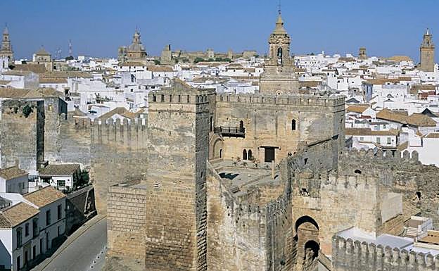 Vista aérea del casco histórico de Carmona, en Sevilla.