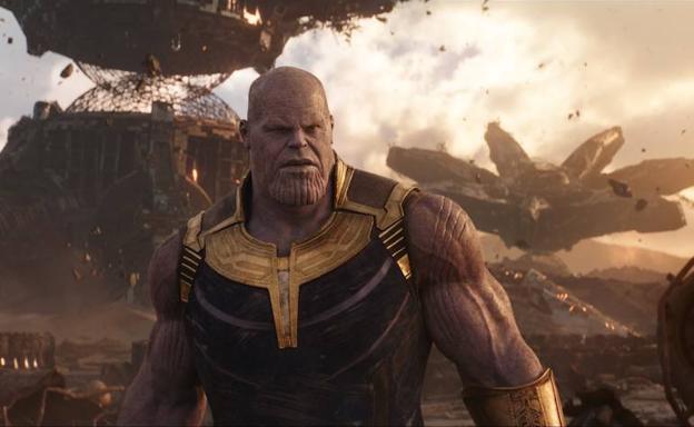 Fotograma de 'Infinity War', película más taquillera del 2018. 