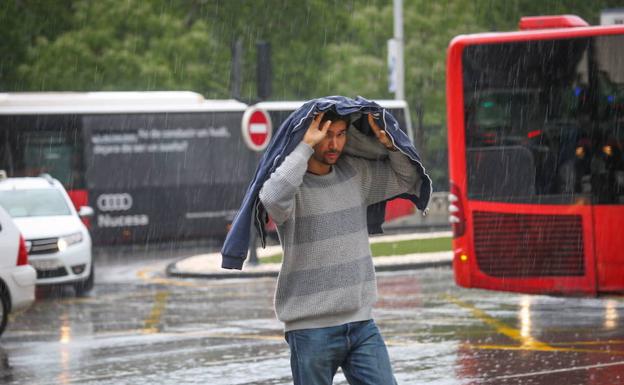 Aviso amarillo en la provincia de Granada por fuertes lluvias y tormentas