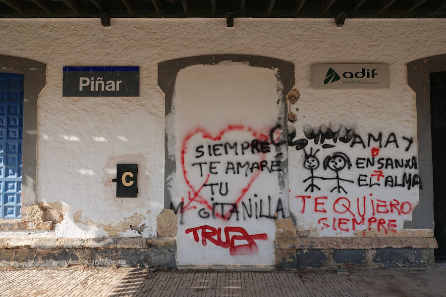 Estado actual de la estación de Píñar.