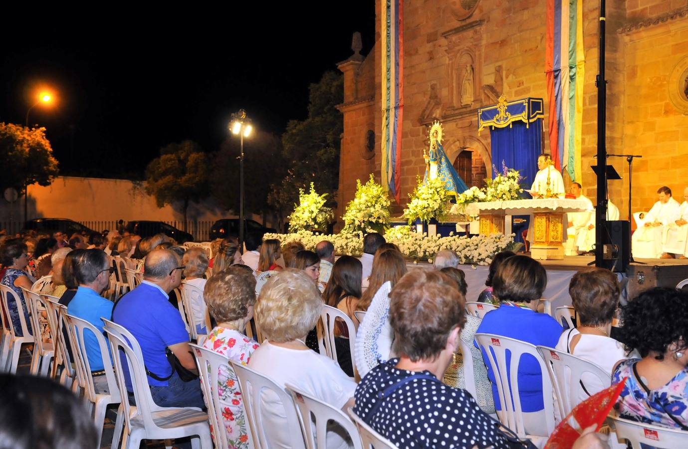 Cientos de vecinos participan en la celebración de las Fiestas del Jubileo en honor de la patrona