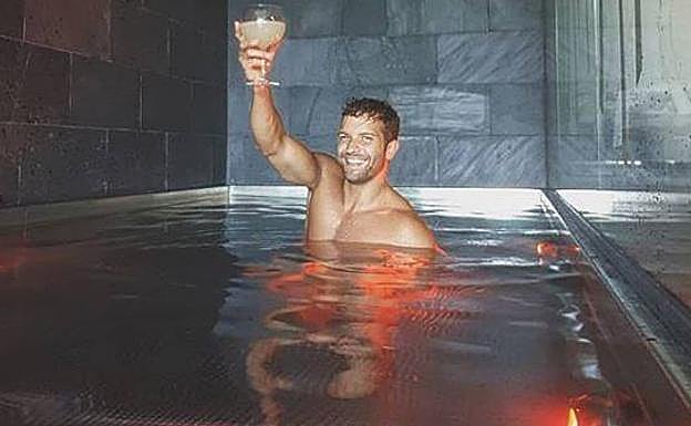 Pablo Alborán en la polémica imagen.