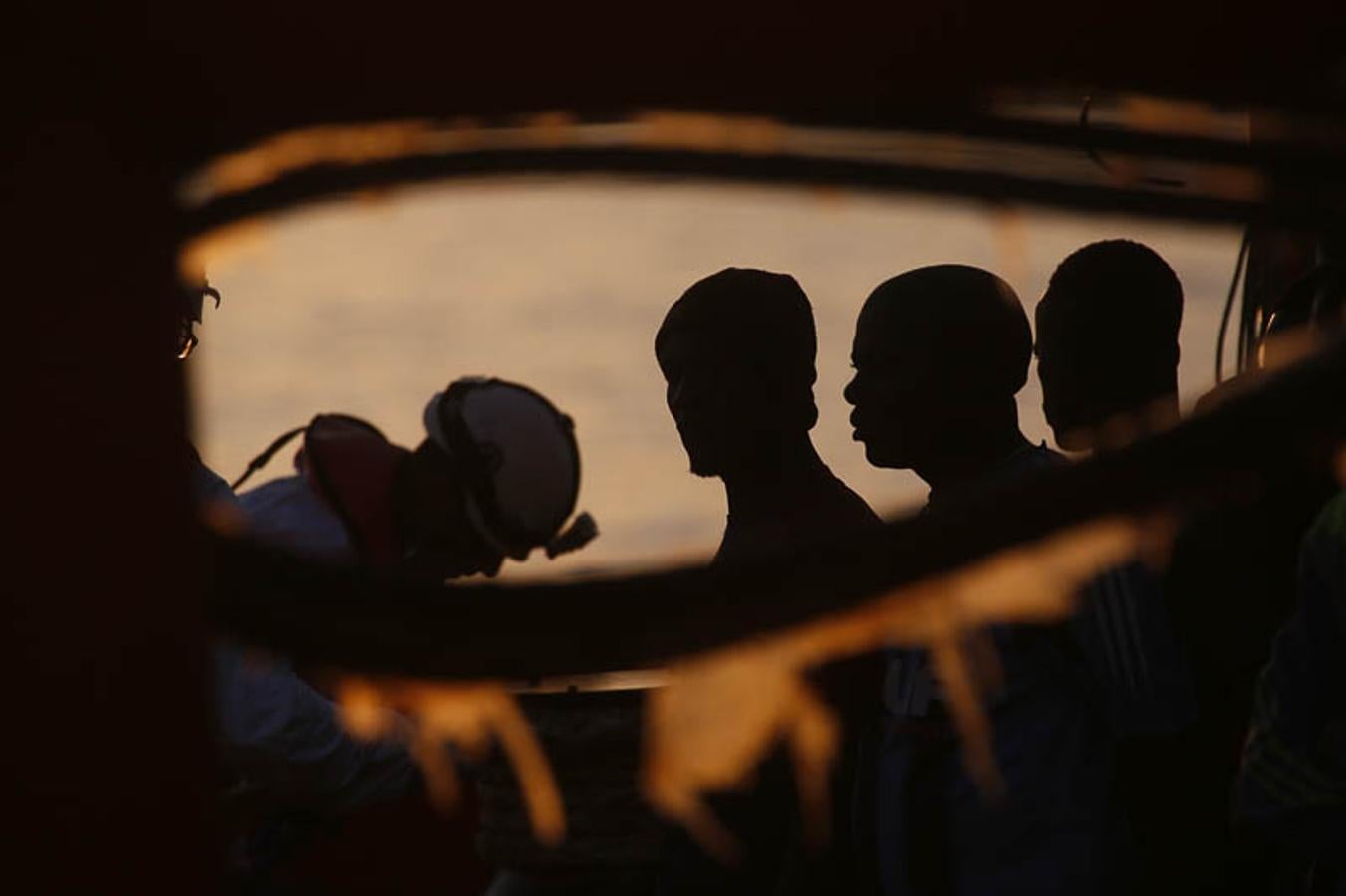 Entre ellos 50 mujeres y nueve niños de corta edad