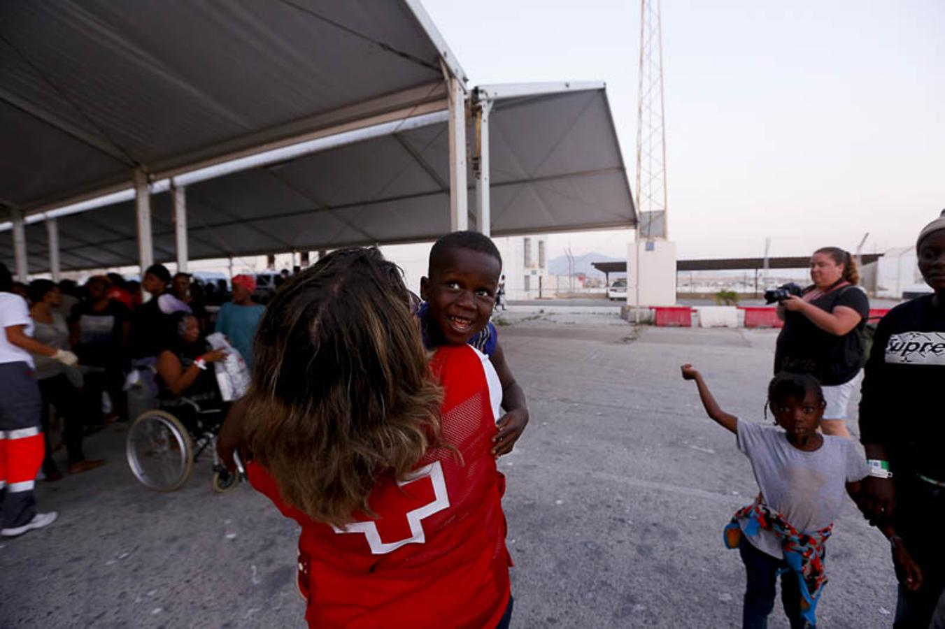 Entre ellos 50 mujeres y nueve niños de corta edad