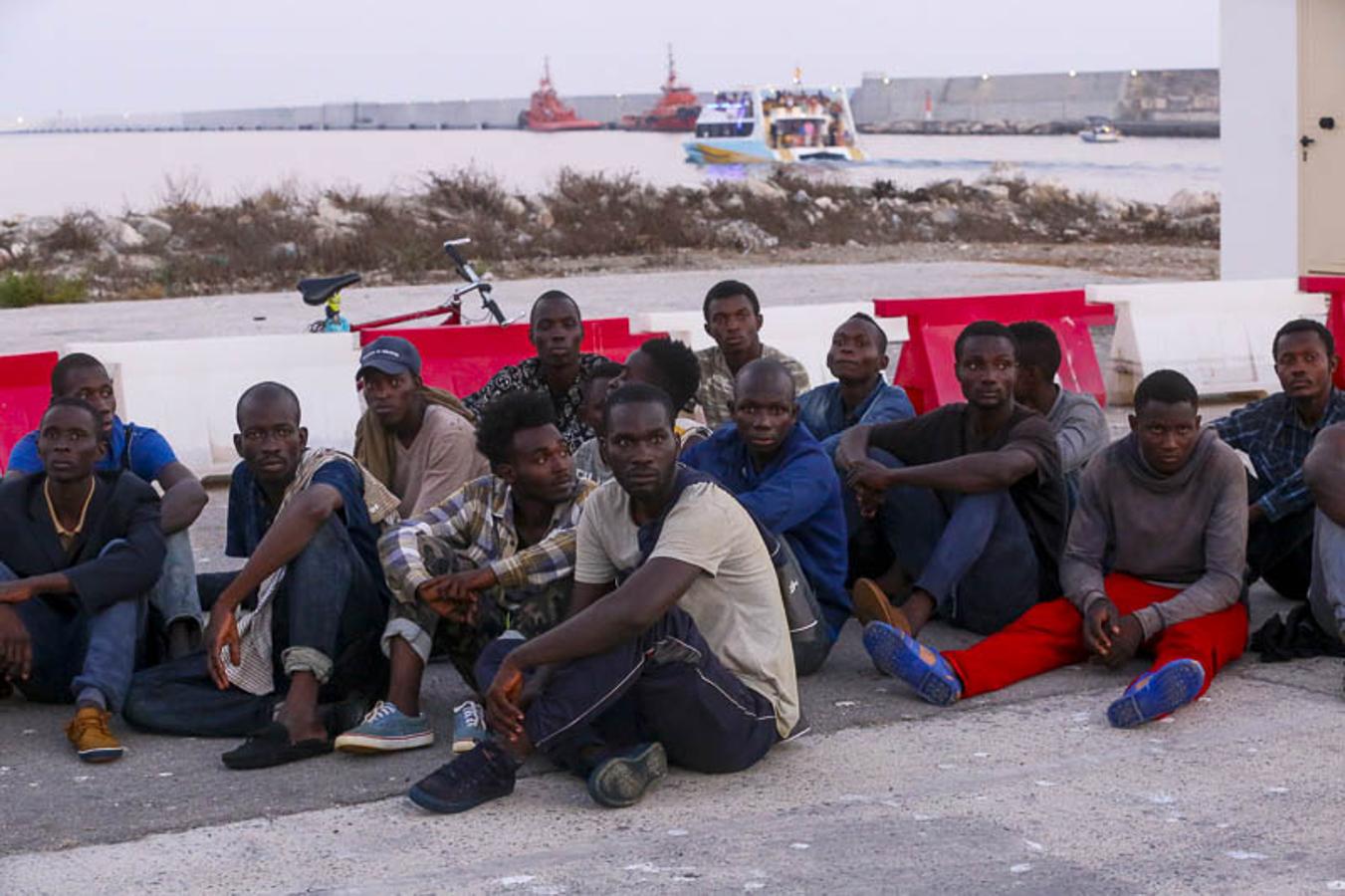 Entre ellos 50 mujeres y nueve niños de corta edad