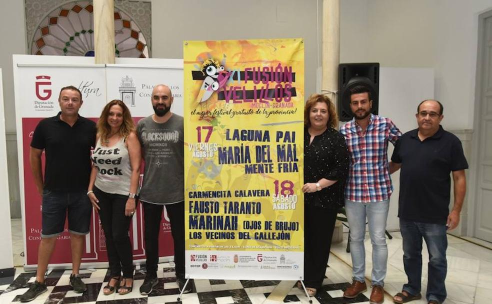 XI Fusión Velillos, dos días con Marinah y María del mal en cabeza