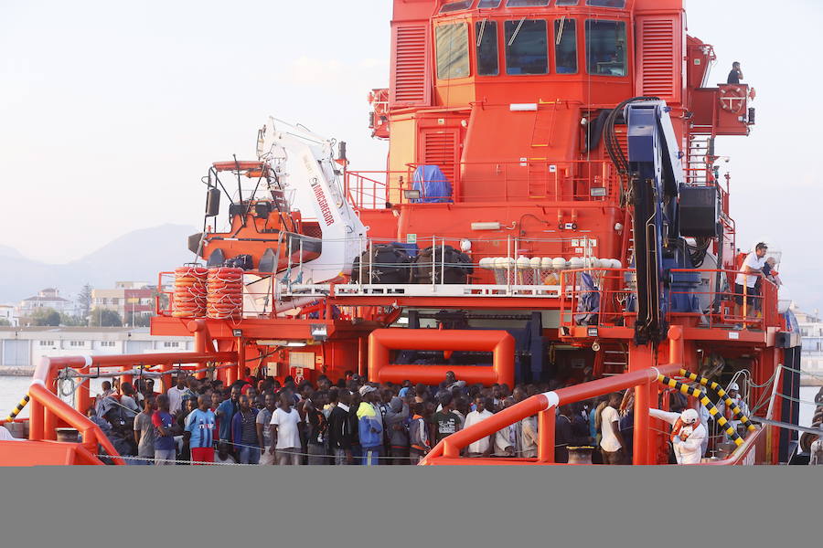 Entre ellos 50 mujeres y nueve niños de corta edad