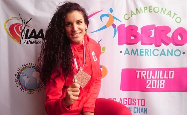 Laura Bueno se cuelga el bronce en el Iberoamericano de Perú