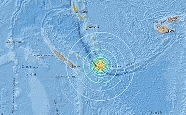 Alerta por tsunami tras un terremoto de 7,1 en el Pacífico Sur