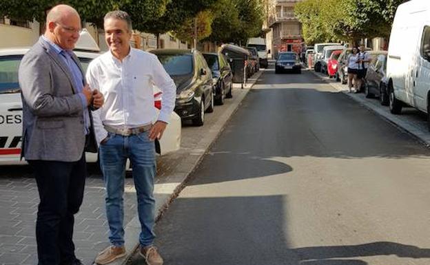 Finaliza en Jaén el asfaltado de la calle Luna