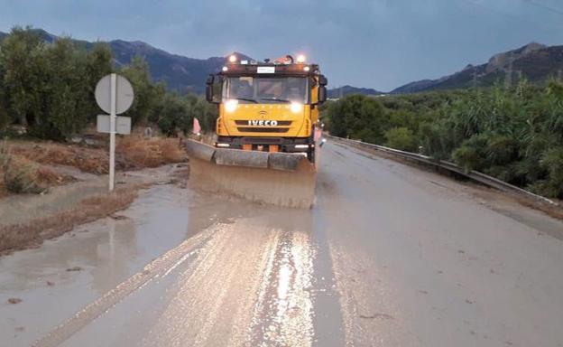 Aviso amarillo este viernes por lluvias y tormentas en la provincia de Jaén