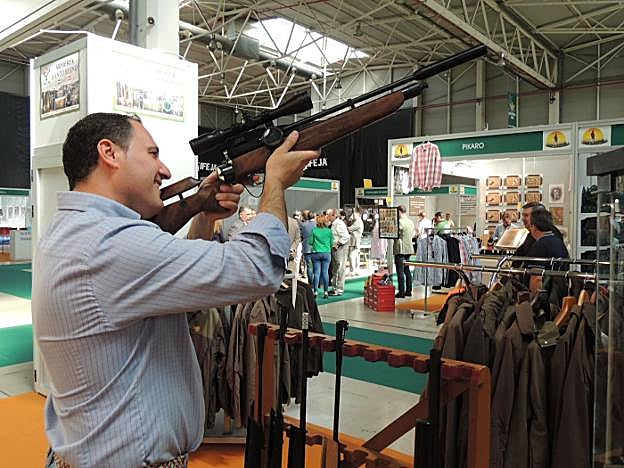 Imagen de una edición anterior de Ibercaza en la Institución Ferial de Jaén. 