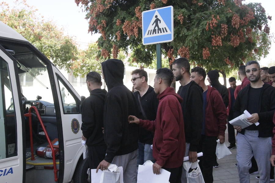 Este lunes quedaron en libertad 17 personas y este martes 21 que han recibido una atención sanitaria, techo y comida gracias al centro habilitado por el Ayuntamiento