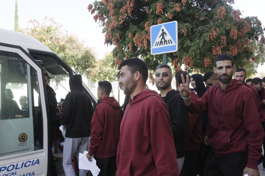 Este lunes quedaron en libertad 17 personas y este martes 21 que han recibido una atención sanitaria, techo y comida gracias al centro habilitado por el Ayuntamiento