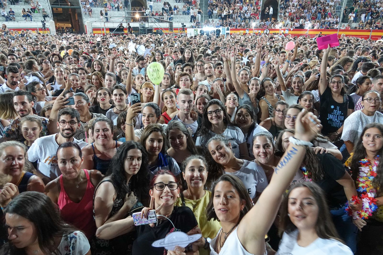 Promento Tour ha sido un éxito a su paso por la ciudad, lleno de nuevo en la Plaza de Toros.