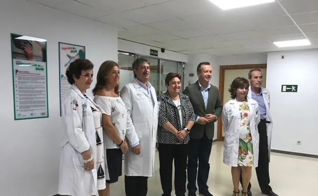 Francisca Antón ha visitado hoy el hospital de Motril