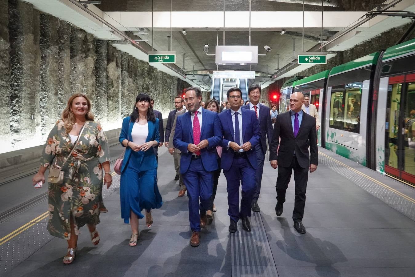 La sala de exposiciones situada en la estación del metro de Alcázar Genil alberga una nueva muestra 