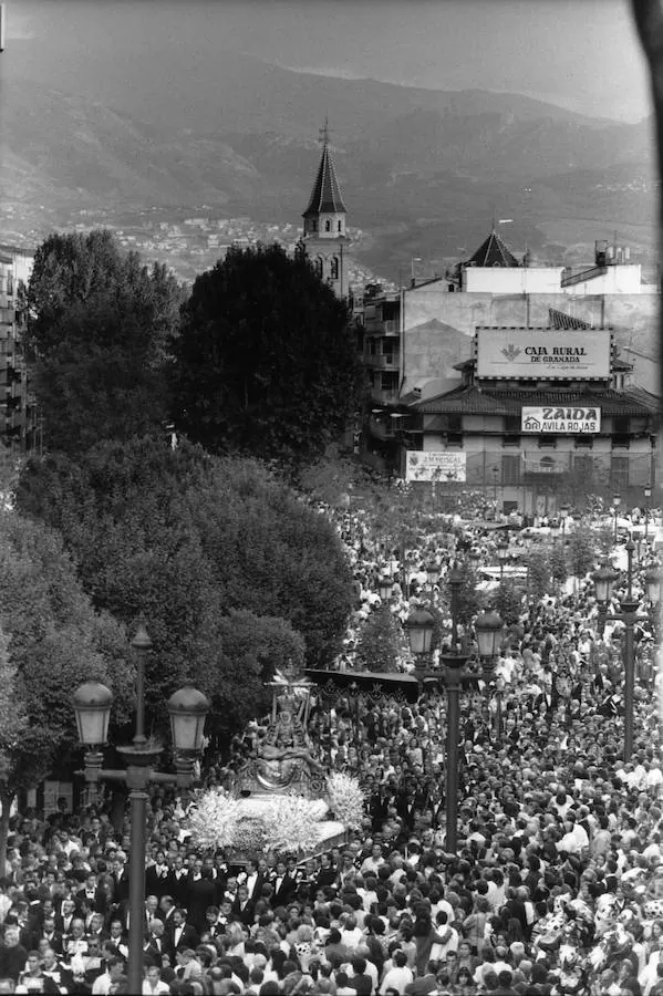 A finales de los año 80, en la Acera del Darro