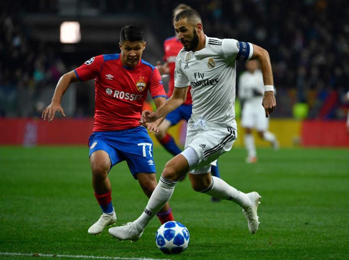 Fotos: El CSKA-Real Madrid, en imágenes