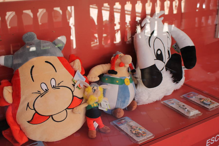 La exposición del cómic galo 'Astérix en Italia' muestra con 37 paneles el proceso de creación desde el día 3 al 31 de octubre de 8 a 22 horas